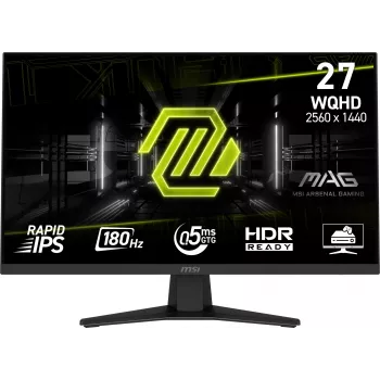 MSI MAG 274QF kompiuterio monitorius 68,6 cm (27 col.) 2560 x 1440 pikselių „Wide Quad HD“ LCD juodas