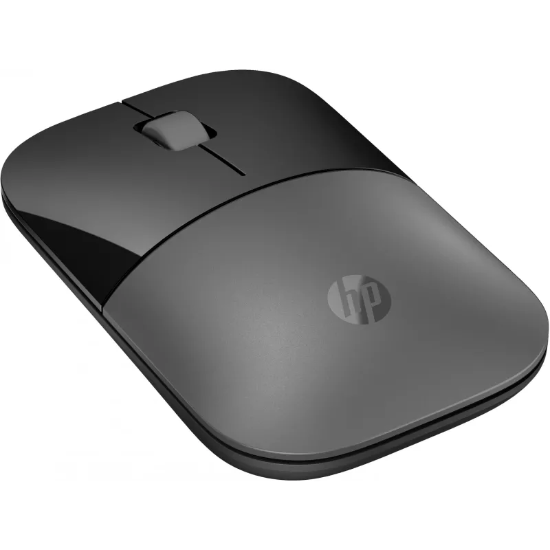HP Z3700 Dual Silver Mouse, ambidekstrinė, RF belaidis + Bluetooth, sidabrinė