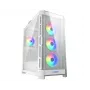 COUGAR Midi Tower korpusas Duoface Pro ARGB, baltas, Midi Tower, PC, baltas, ATX, EATX, micro ATX, Mini-ITX, SSI CEB, metalas, nailonas, grūdintas stiklas, Multi