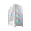COUGAR Midi Tower korpusas Duoface Pro ARGB, baltas, Midi Tower, PC, baltas, ATX, EATX, micro ATX, Mini-ITX, SSI CEB, metalas, nailonas, grūdintas stiklas, Multi