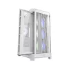 COUGAR Midi Tower korpusas Duoface Pro ARGB, baltas, Midi Tower, PC, baltas, ATX, EATX, micro ATX, Mini-ITX, SSI CEB, metalas, nailonas, grūdintas stiklas, Multi