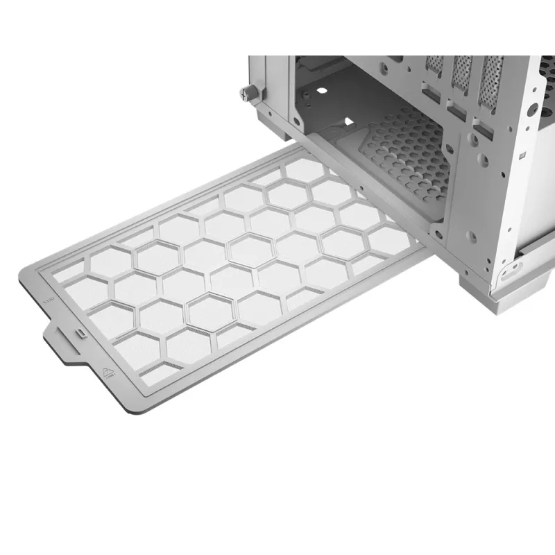 COUGAR Midi Tower korpusas Duoface Pro ARGB, baltas, Midi Tower, PC, baltas, ATX, EATX, micro ATX, Mini-ITX, SSI CEB, metalas, nailonas, grūdintas stiklas, Multi