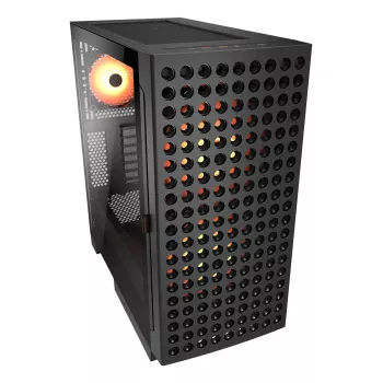 COUGAR Midi Tower korpusas, Airface ECO, ARGB, juodas