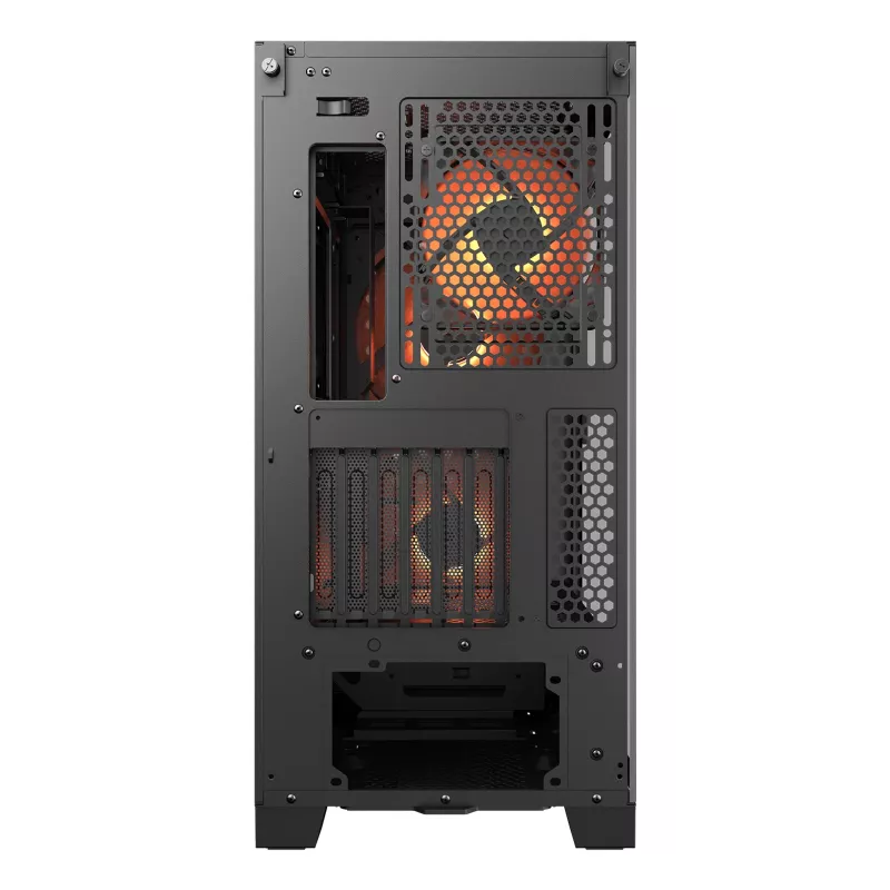 COUGAR Midi Tower korpusas, Airface ECO, ARGB, juodas