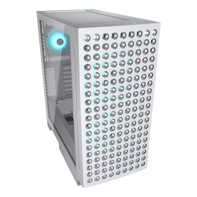 COUGAR Midi Tower korpusas, Airface ECO, ARGB, Baltas