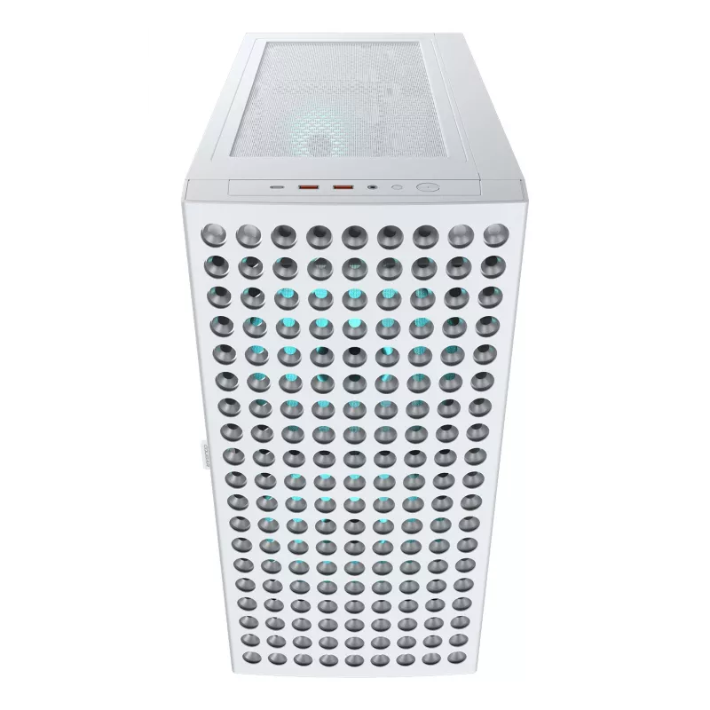 COUGAR Midi Tower korpusas, Airface ECO, ARGB, Baltas