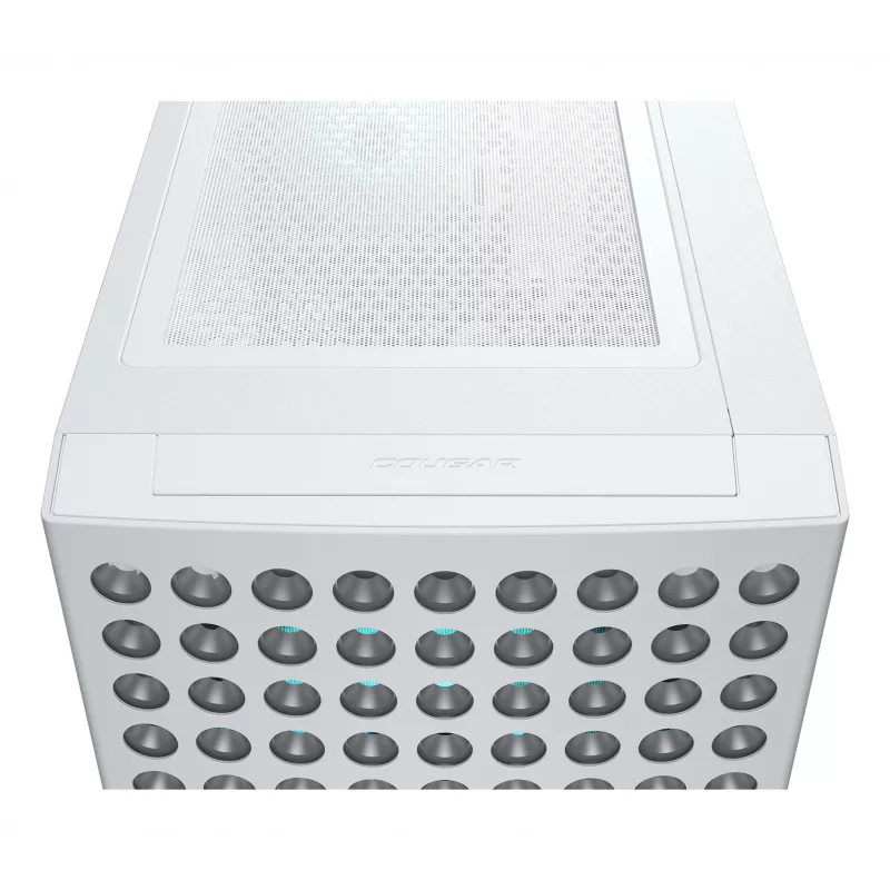 COUGAR Midi Tower korpusas, Airface ECO, ARGB, Baltas