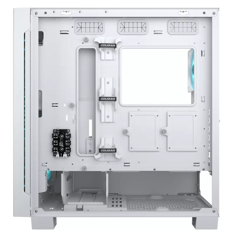 COUGAR Midi Tower korpusas, Airface ECO, ARGB, Baltas