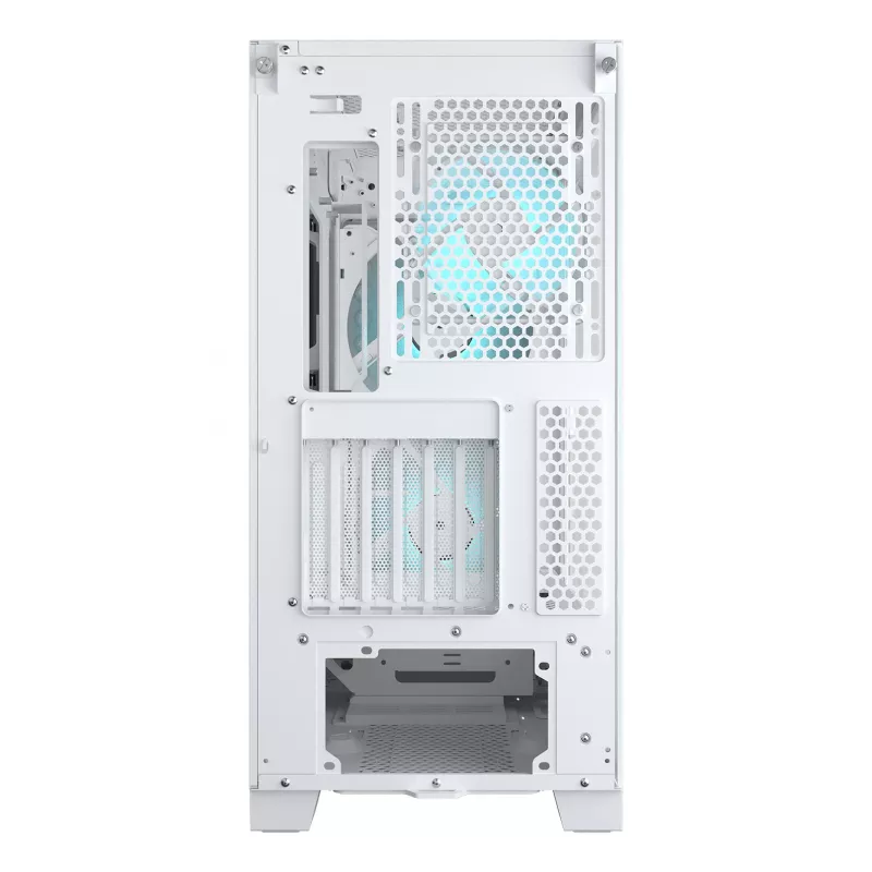 COUGAR Midi Tower korpusas, Airface ECO, ARGB, Baltas