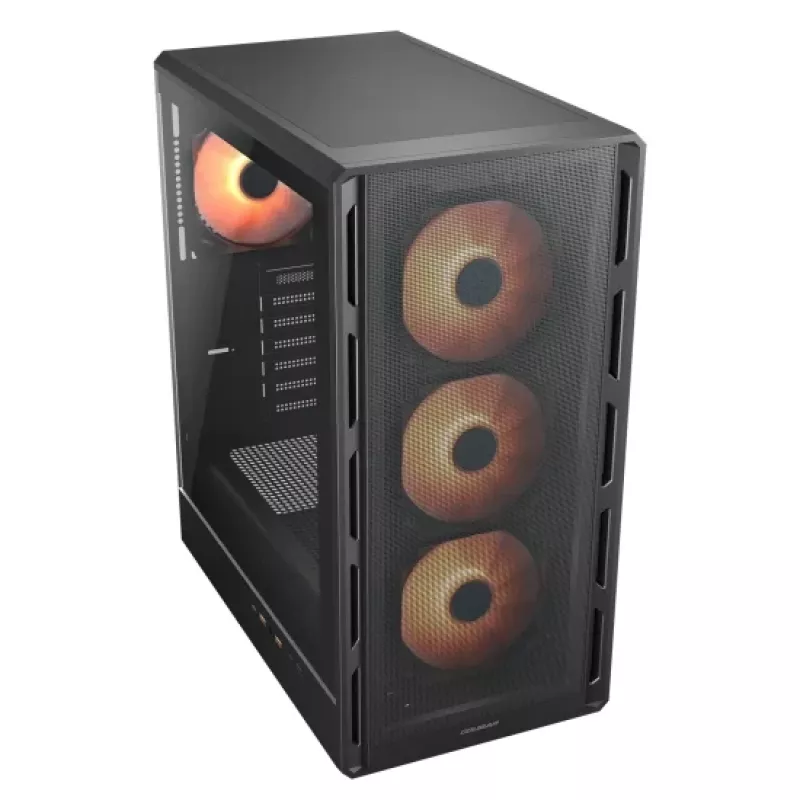 COUGAR Midi Tower Case Airface Pure PRO, ARGB, Black