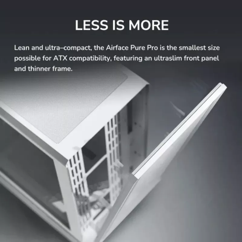 COUGAR Midi Tower Case Airface Pure PRO, ARGB, Black