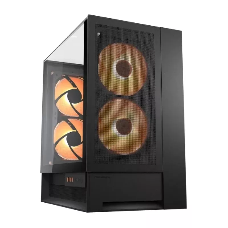 COUGAR Midi Tower korpusas OmnyX, ARGB, juodas