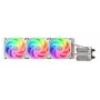 COUGAR CPU vandens aušinimas Poseidon Ultra 360, ARGB, balta, Viskas viename skystas aušintuvas, 12 cm, 500 RPM, 2200 RPM, balta