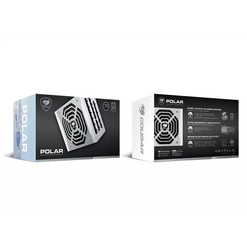 COUGAR Polar 1050W maitinimo blokas ATX3.1 / 80 Plus Platinum / modulinis