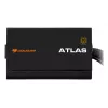 COUGAR maitinimo šaltinis ATLAS 550W ATX / 80 Plus Bronze, 550 W, 100 - 240 V, 50/60 Hz, 10 - 5 A, 120 W, 528 W
