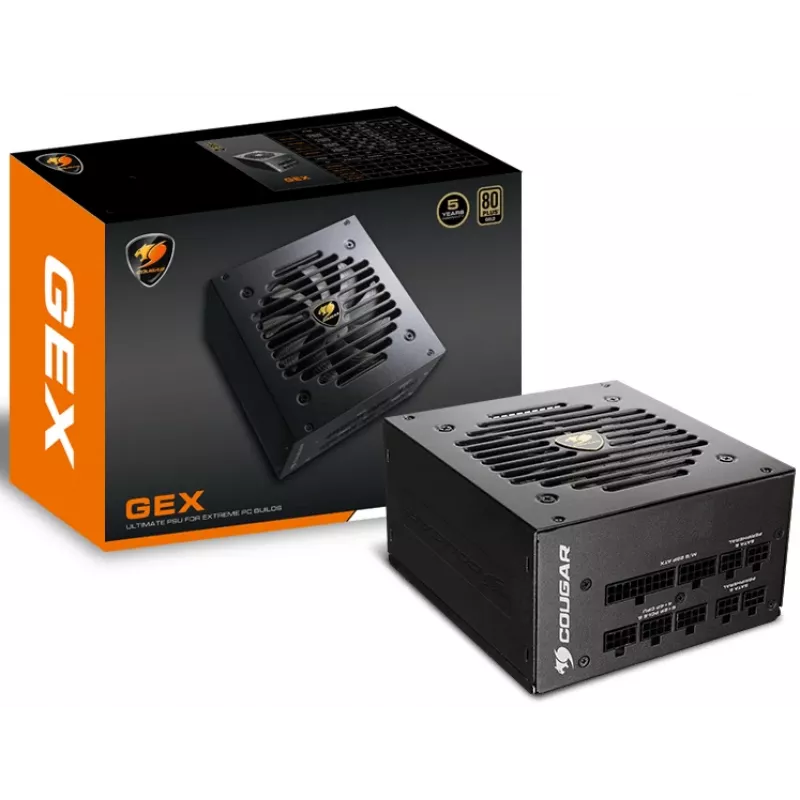COUGAR maitinimo blokas GEX 750W ATX3.0 / 80 Plus Gold / modulinis