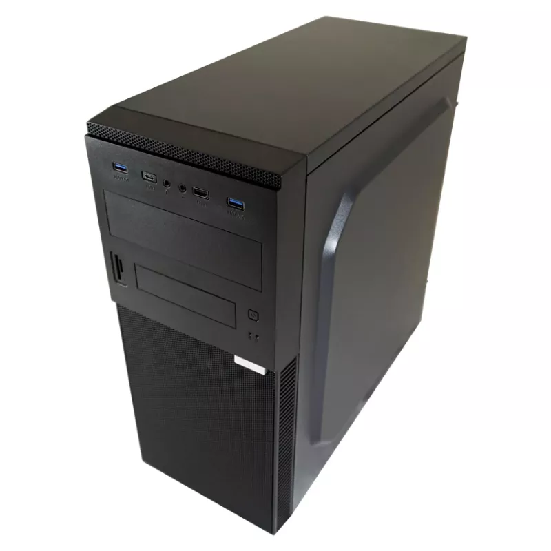 PC korpusas LC-Power LC-7041B-ON Midi Tower juodas