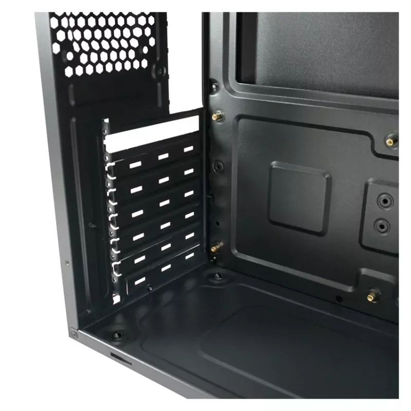 PC korpusas LC-Power LC-7041B-ON Midi Tower juodas