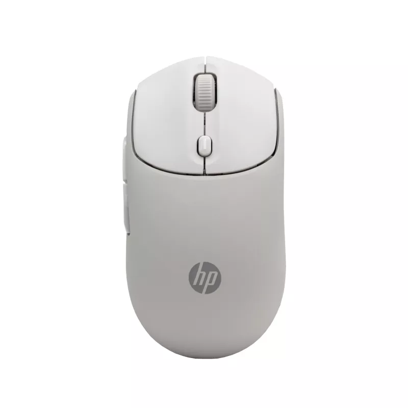 HP 400 Quiet Maple belaidė pelė, ambidekstrinė, RF belaidis + Bluetooth, 6000 DPI, smėlio spalvos