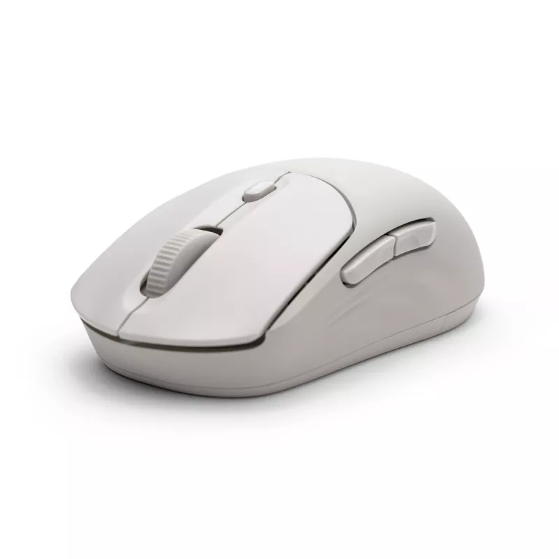 HP 400 Quiet Maple belaidė pelė, ambidekstrinė, RF belaidis + Bluetooth, 6000 DPI, smėlio spalvos