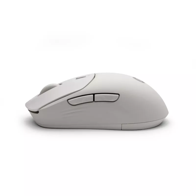 HP 400 Quiet Maple belaidė pelė, ambidekstrinė, RF belaidis + Bluetooth, 6000 DPI, smėlio spalvos