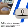 HP 400 Quiet Maple belaidė pelė, ambidekstrinė, RF belaidis + Bluetooth, 6000 DPI, smėlio spalvos