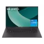 LG Gram 16ZB90RU Intel® Core™ i5 i5-1334U Nešiojamasis kompiuteris 40,6 cm (16 colių) WQXGA 16 GB LPDDR4x-SDRAM 512 GB SSD „Wi-Fi 6E“ (802.11ax) „Windows 11 Pro“ Vokiečių Juoda