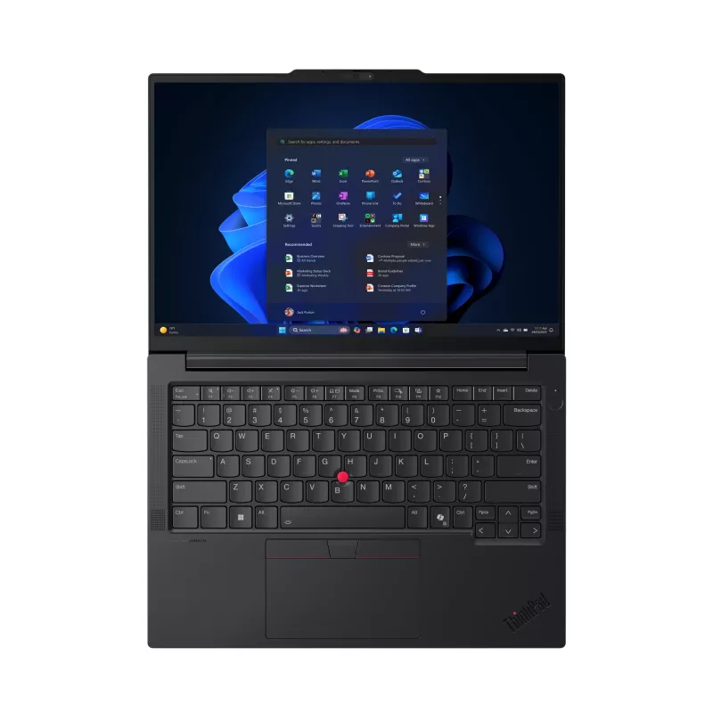Nešiojamas kompiuteris Lenovo ThinkPad E14 Gen 7 (Intel) — Intel Core Ultra 5 228V, 14 colių WUXGA, 32 GB, 1 TB SSD, Win 11 Pro, juodos spalvos