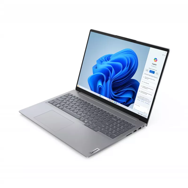 Lenovo ThinkBook 16 G7 ARP AMD Ryzen™ 5 7535HS nešiojamas kompiuteris 40,6 cm (16 colių) WUXGA 32 GB DDR5-SDRAM 1 TB SSD „Wi-Fi 6E“ (802.11ax) „Windows 11 Pro“ vokiška pilka