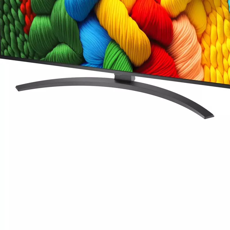 LG 43NANO81A6A 43 colių NanoCell 4K (3840x2160), Direct-LED, webOS, HDR, HDMI 2.1, Wi‑Fi, Bluetooth