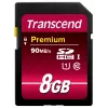 „Transcend“ 8 GB SDHC Class 10 UHS-I atminties kortelė TS8GSDU1