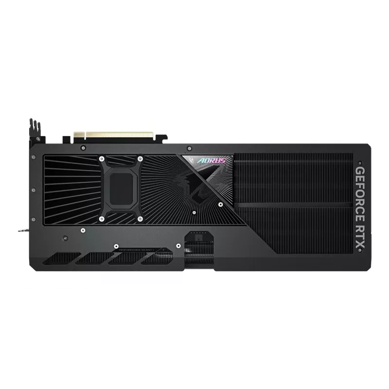 GIGABYTE AORUS GeForce RTX 5080 MASTER 16G vaizdo plokštė - 16 GB GDDR7, 256 bitų, PCI-E 5.0, 2805 MHz šerdies taktinis dažnis, 3 x DisplayPort, 1 x HDMI, GV-N5080AORUS M-16GD