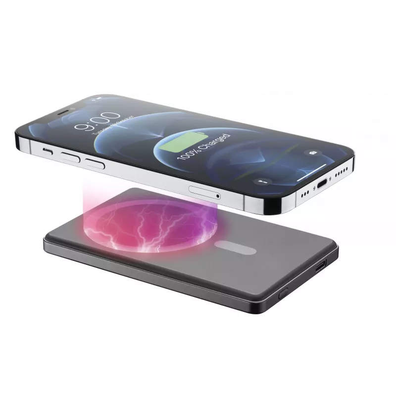 Cellularline Mag Lite 5000 5000mAh belaidė išorinė baterija suderinama su Mag Safe technologija