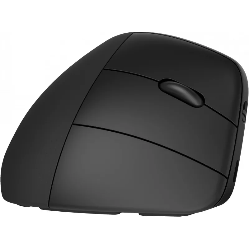 HP 920 ergonominė belaidė pelė, dešinei rankai, vertikalus dizainas, Bluetooth + USB Type-A, 4000 DPI, juoda