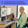 HP 920 ergonominė belaidė pelė, dešinei rankai, vertikalus dizainas, Bluetooth + USB Type-A, 4000 DPI, juoda