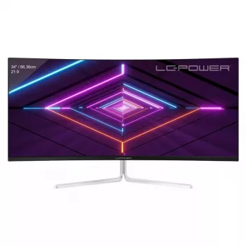 Monitorius LC-Power LC-M34-UWQHD-100-C-V3 34 colių „UltraWide Quad HD“ LCD 3440 x 1440