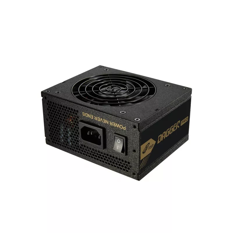 FSP DAGGER PRO 850W maitinimo blokas SFX SFX3.3 juodas, 850 W, 100–240 V, 50/60 Hz, 12-6 A, aktyvus, 120 W