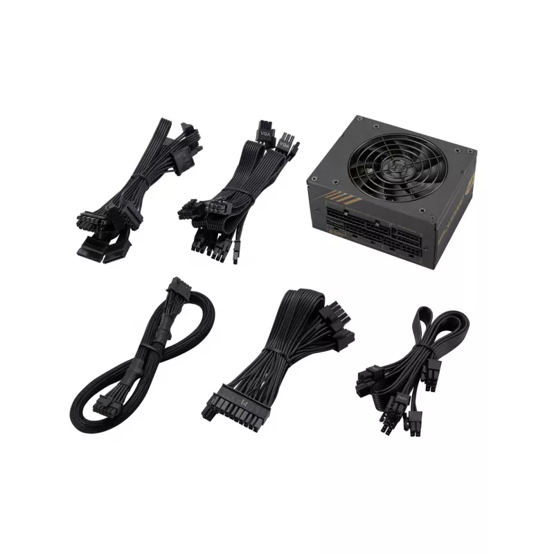 FSP DAGGER PRO 850W maitinimo blokas SFX SFX3.3 juodas, 850 W, 100–240 V, 50/60 Hz, 12-6 A, aktyvus, 120 W