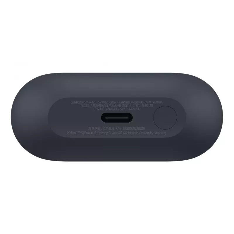 Samsung Galaxy SM-R420NZKADBT ausinės/ausinės komplektas True Wireless Stereo (TWS) Į ausis Skambučiai/Muzika Bluetooth Juoda