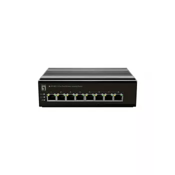 Nevaldomas komutatorius LevelOne IFS-0801 8 prievadų Fast Ethernet pramoninis