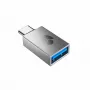 CHERRY 61710036 lyties keitiklis USB-A USB-C sidabrinis