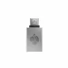 CHERRY 61710036 lyties keitiklis USB-A USB-C sidabrinis