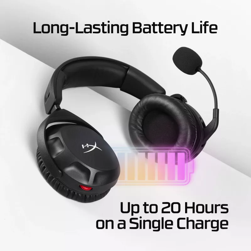HyperX Cloud Stinger 2 belaidės – žaidimų ausinės