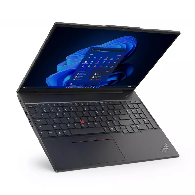 Lenovo ThinkPad E16 Intel Core Ultra 5 125U nešiojamas kompiuteris 40,6 cm (16 colių) WUXGA 16 GB DDR5-SDRAM 512 GB SSD Wi-Fi 6E (802.11ax) Windows 11 Pro juoda