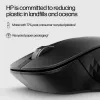HP 430 belaidė pelė keliems įrenginiams, ambidekstrinė, optinė, RF belaidė + Bluetooth, 1200 DPI, juoda