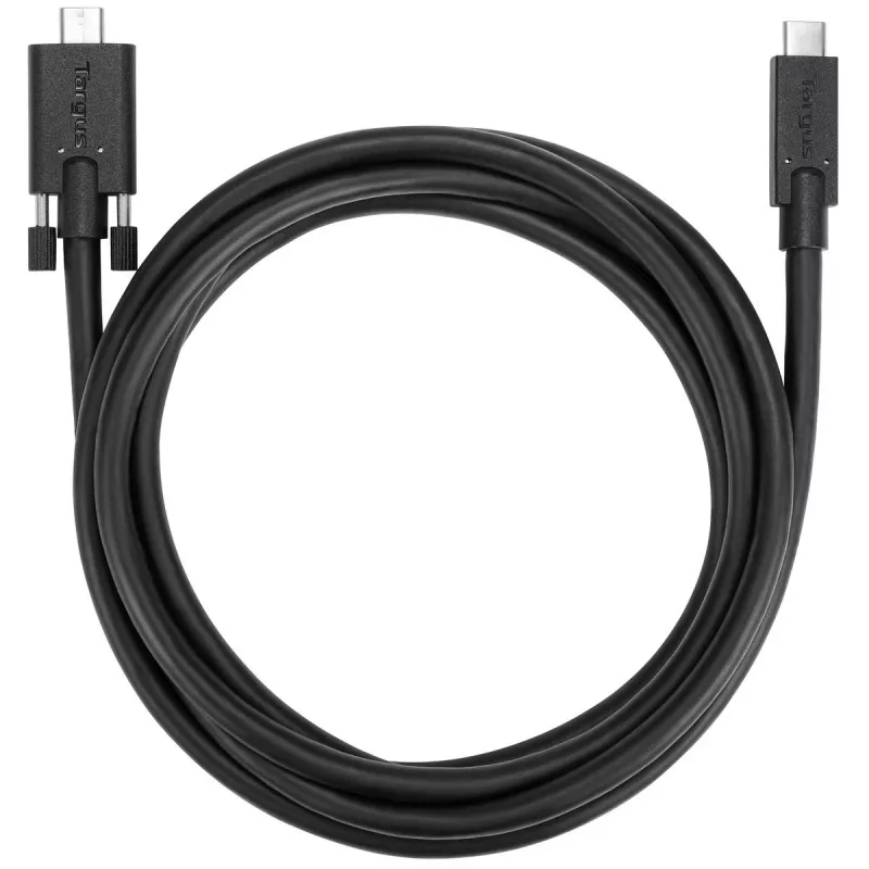 Targus ACC1122GLX USB laidas USB 3.2 Gen 1 (3.1 Gen 1) 1,8 m USB C juodas