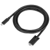 Targus ACC1122GLX USB laidas USB 3.2 Gen 1 (3.1 Gen 1) 1,8 m USB C juodas