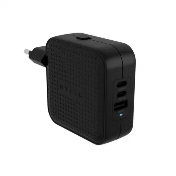 TARGUS Hyper Hyperjuice 70w USB-c Gan Travel Charger (3c+1a) - Juoda