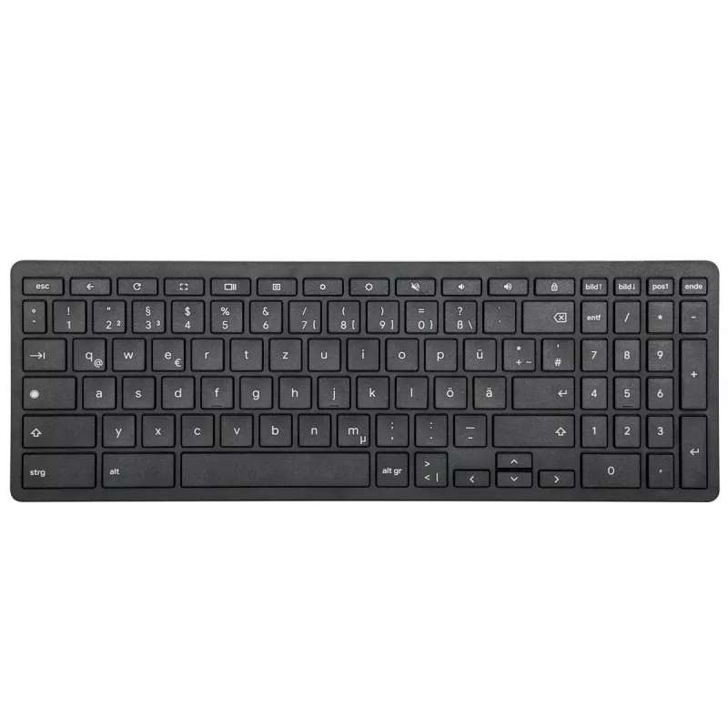 Targus klaviatūra Namų Bluetooth QWERTZ Vokiška Juoda Pilno dydžio