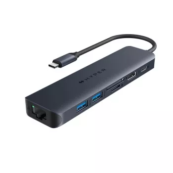 Targus HD4003GL nešiojamojo kompiuterio dokas / prievadų atkartotojas USB Type-C mėlynas